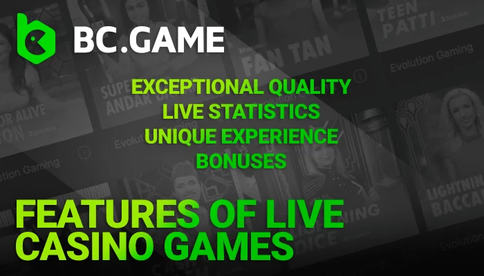 {\"@context\": \"https://schema.org\", \"@type\": \"ImageObject\", \"contentUrl\": \"./wp-content/uploads/2023/06/Features-of-Live-Casino-Games_.webp\", \"description\": \"About Features of Live Casino Games in India on BC Game\", \"width\": \"700\", \"height\": \"400\"}