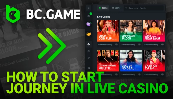 A Step-by-Step Guide to Starting Your Journey at BC Game Live Casino India
