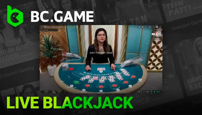 The Best Live Blackjack Tables at BC Game India