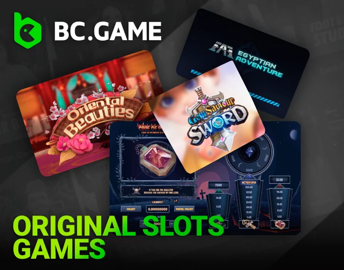 Discovering the Original Slot Games at BC Game for Indian Users