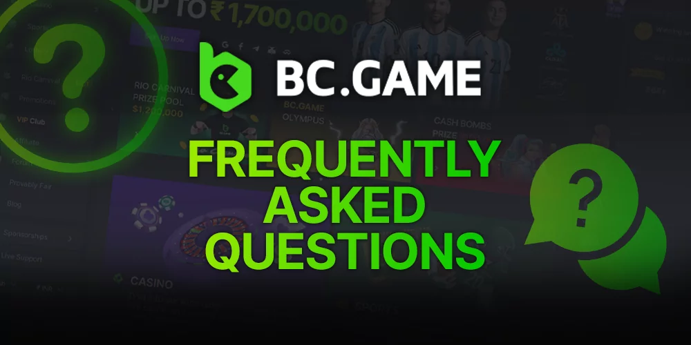 Commonly Asked Questions About the BC Game Casino Platform