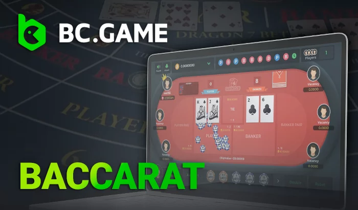 BC Game Baccarat: 100 variants, including No Commission and Speed Baccarat