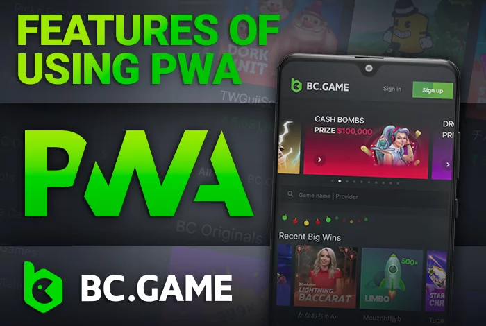 Benefits of using the BC Game Progressive Web App