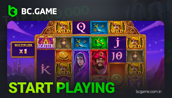 Dive into the slot action at BC Game online casino